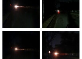 সন্ধ্যা নামতেই অন্ধকারাচ্ছন্ন শহরের একাধিক এলাকা,নিরাপত্তাহীনতায় মহিলারা।